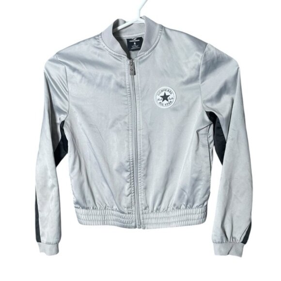 Converse 8-10 Yrs Kids Unisex Jackets Sweater Zip Up Light Spring 8 Yrs All Star - Picture 1 of 8